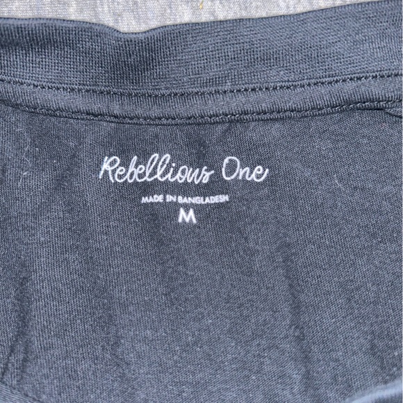 black sun zodiac cropped baggy tee - Picture 3 of 3